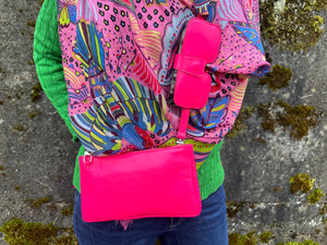 minibag neon pink Knautsch