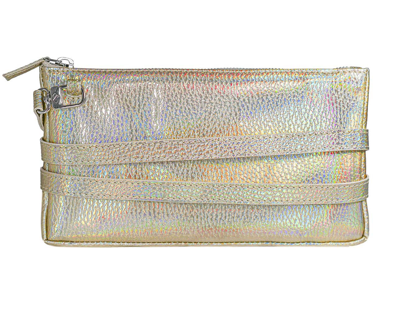 minibag metallic gold disco