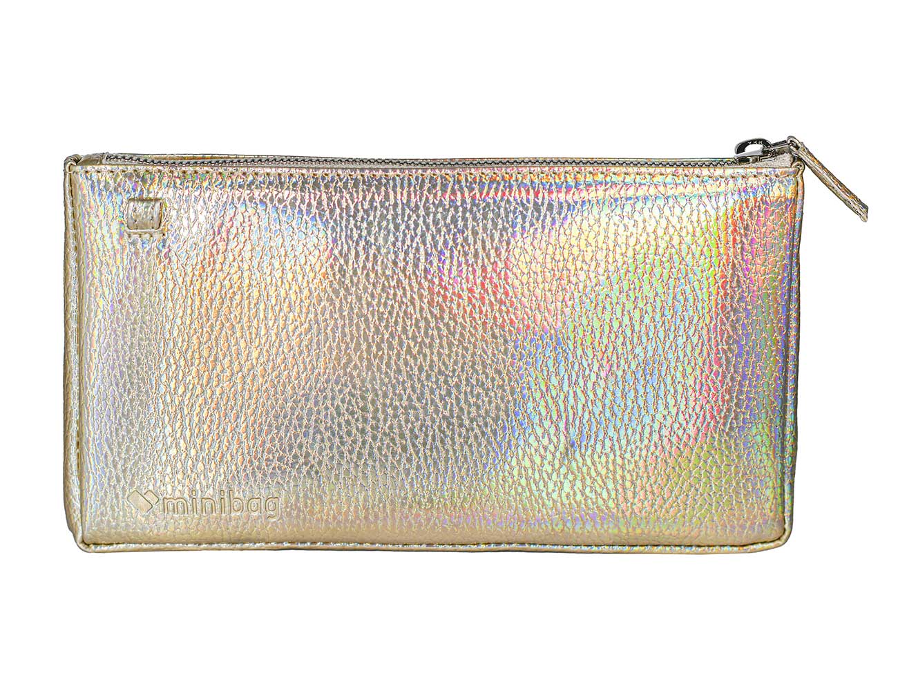 minibag metallic gold disco