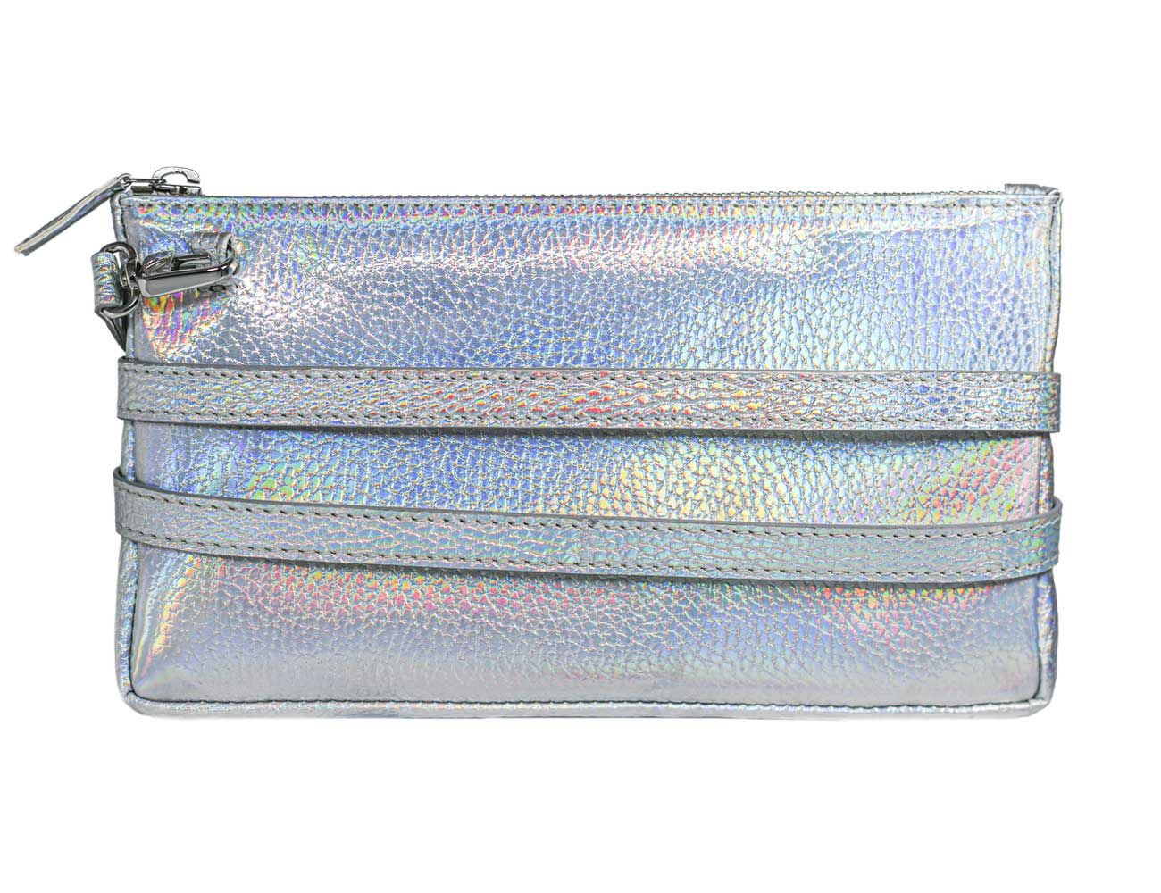 minibag metallic silber disco