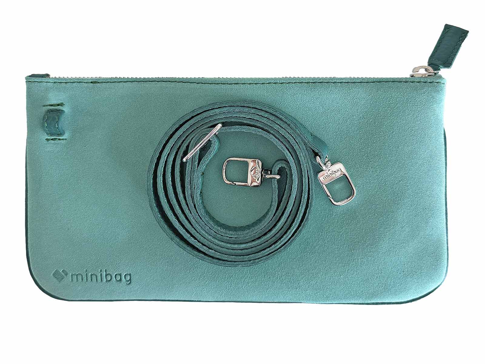 minibag velour türkis