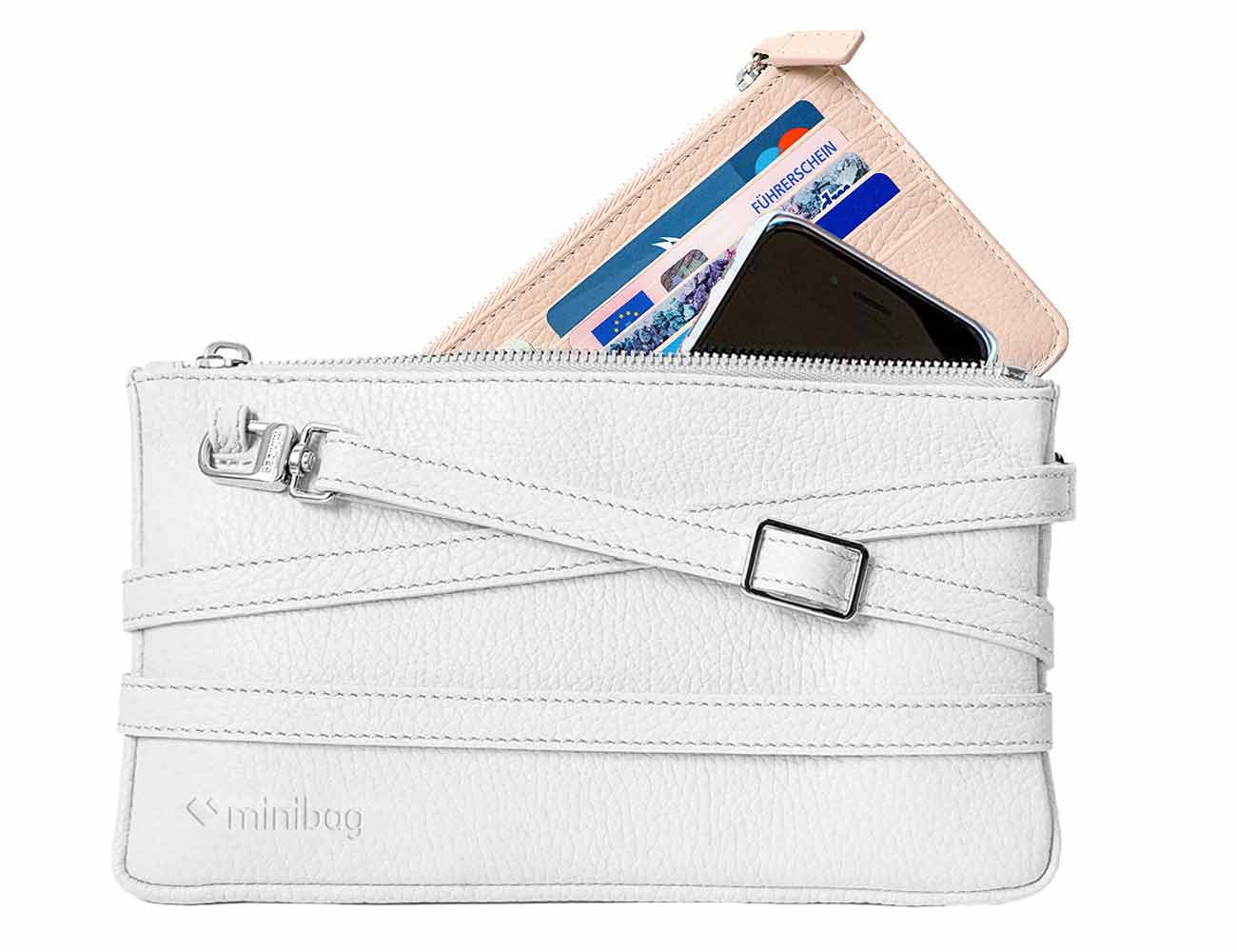 minibag weiss & Wallet