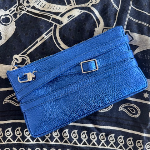 minibag metallic blu