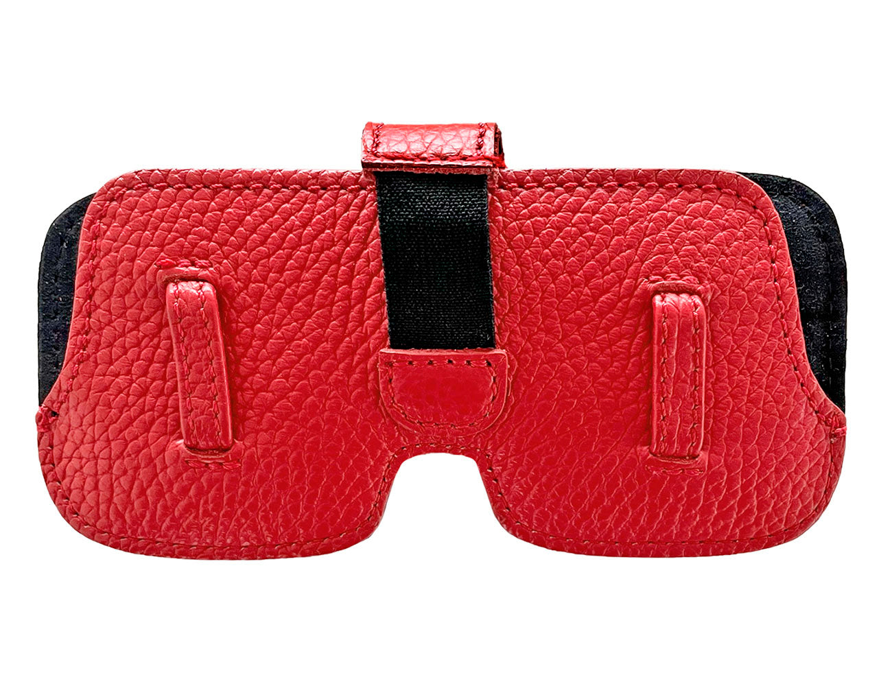 minibag glasses cover red, Brillenetui rot, glasses cover Rückseite, minibag accessoires