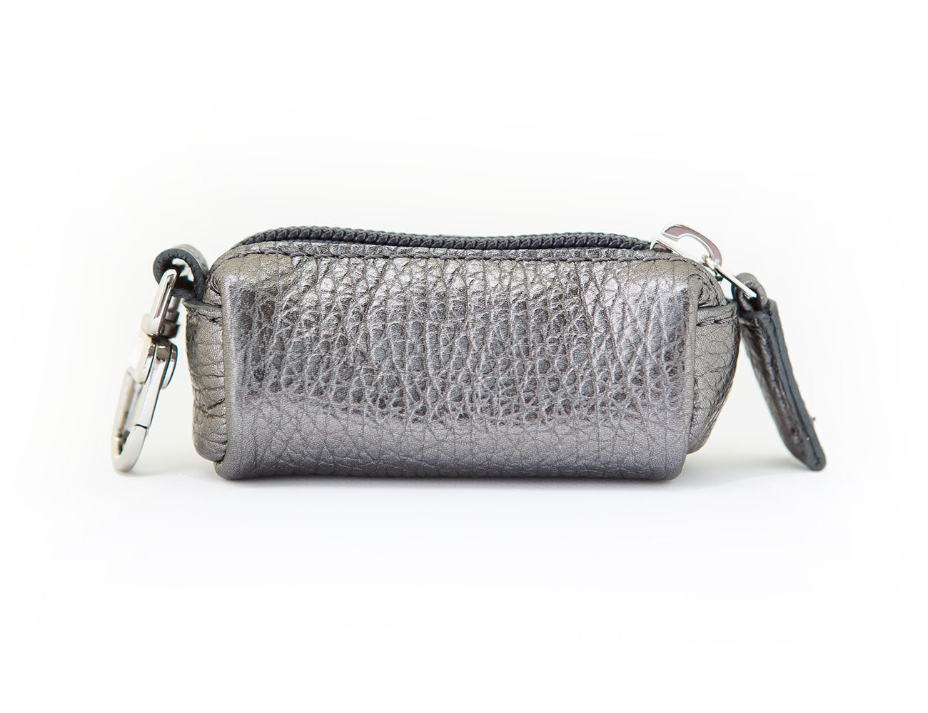 minibag pouch bag, Minitasche silver, pouch bag anthrazite, Münztasche silver, Minitasche silver